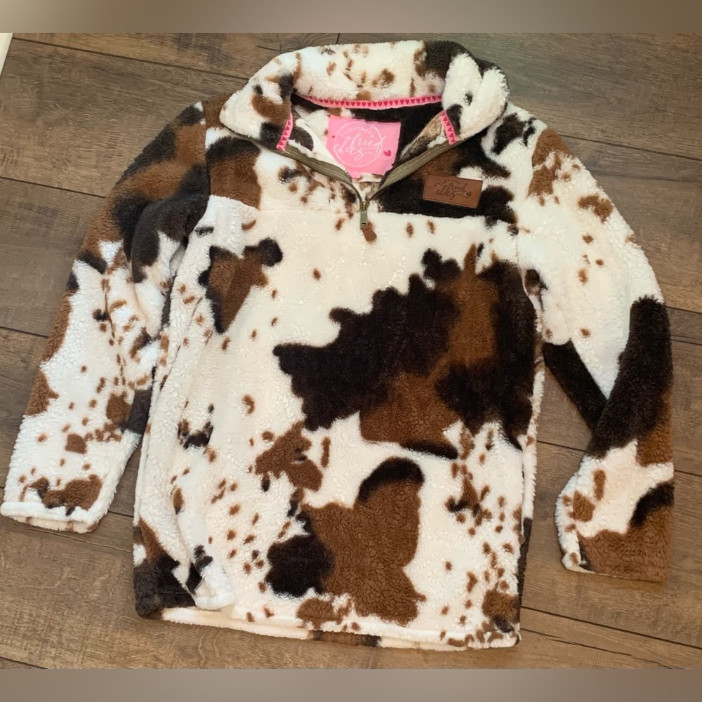 Southern Fried Chics -  Cow Print Jacket
